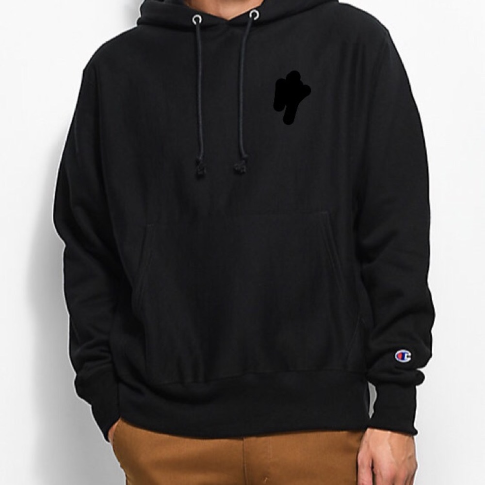 Champion Reverse Weave Small Logo Hoodie